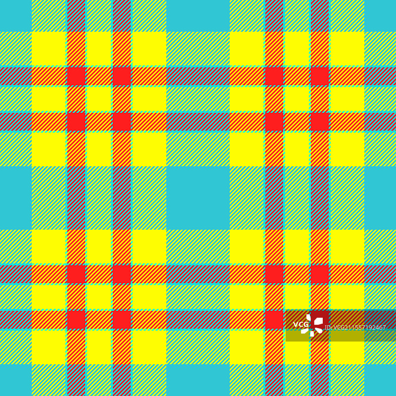 塔特斯尔格子无缝图案佩斯利格子图片素材