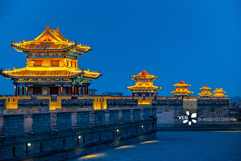 忻州古城图片素材