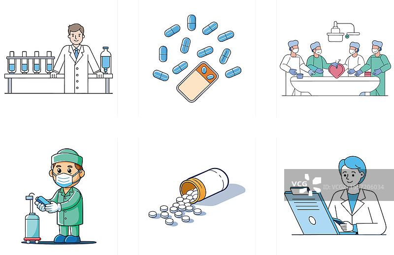 专业医学大脑解剖图像包图片素材