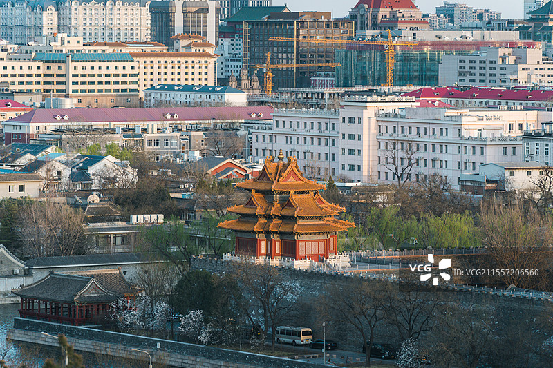 故宫角楼风光图片素材