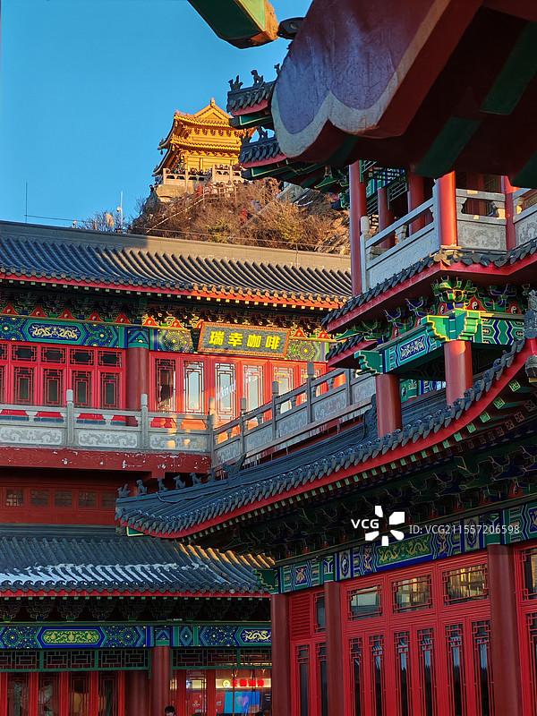 老君山的瑞幸图片素材