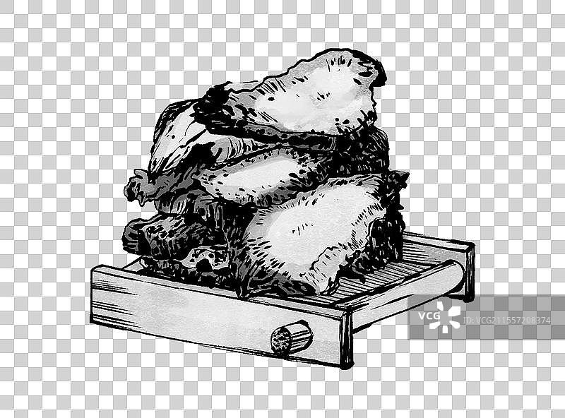 中药独活图片素材