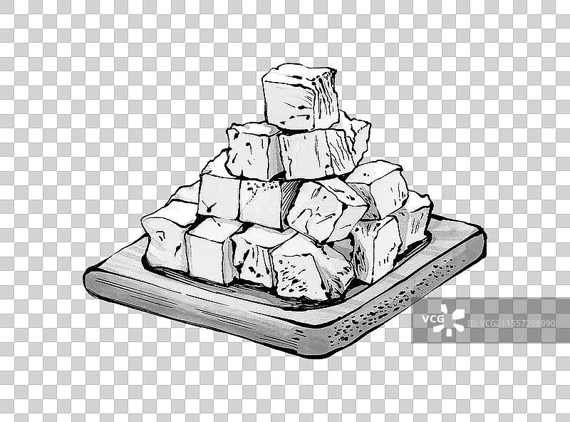 中药葛根图片素材