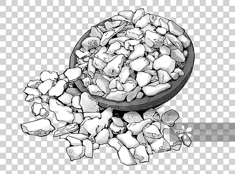 中药滑石图片素材