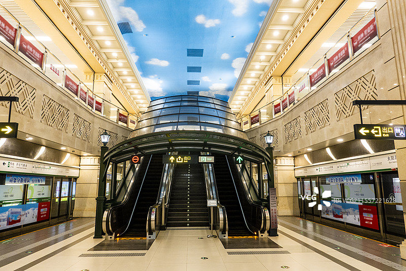 哈尔滨太阳岛地铁站图片素材