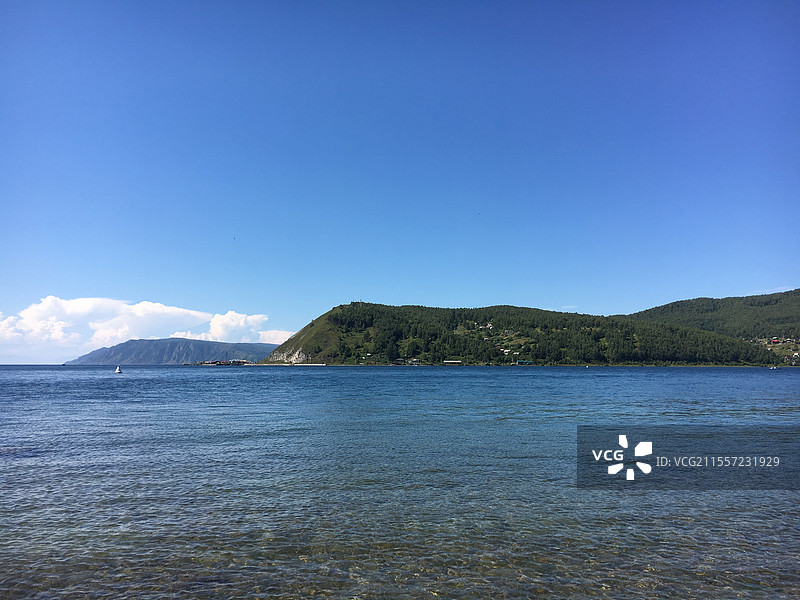 海岛与海水图片素材