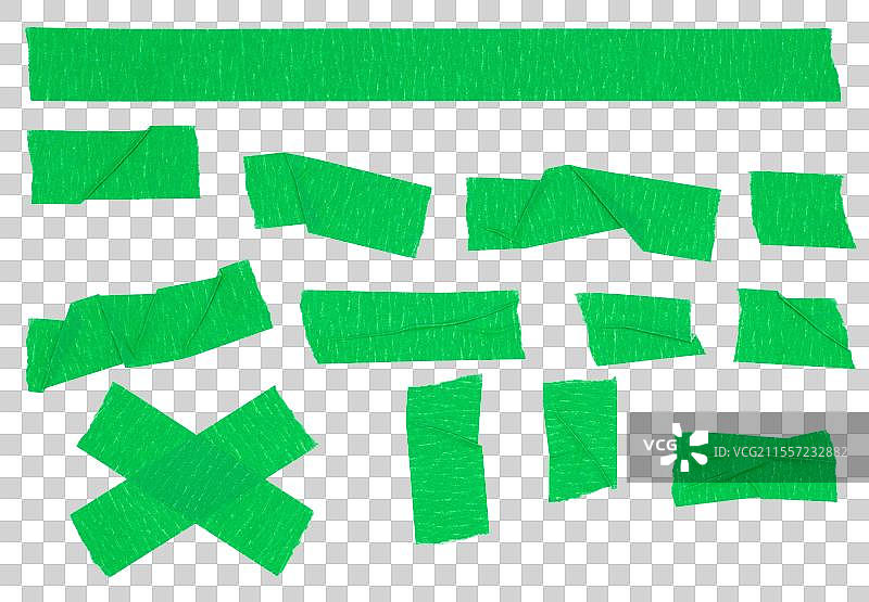 绿色的美缝纸胶带素材图片素材