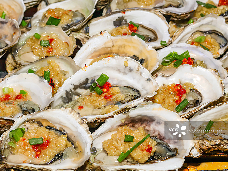 烧烤生蚝图片素材
