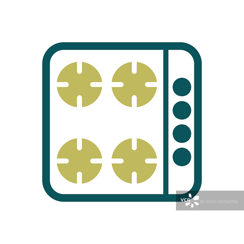 电磁炉灶台烹饪面板图片素材