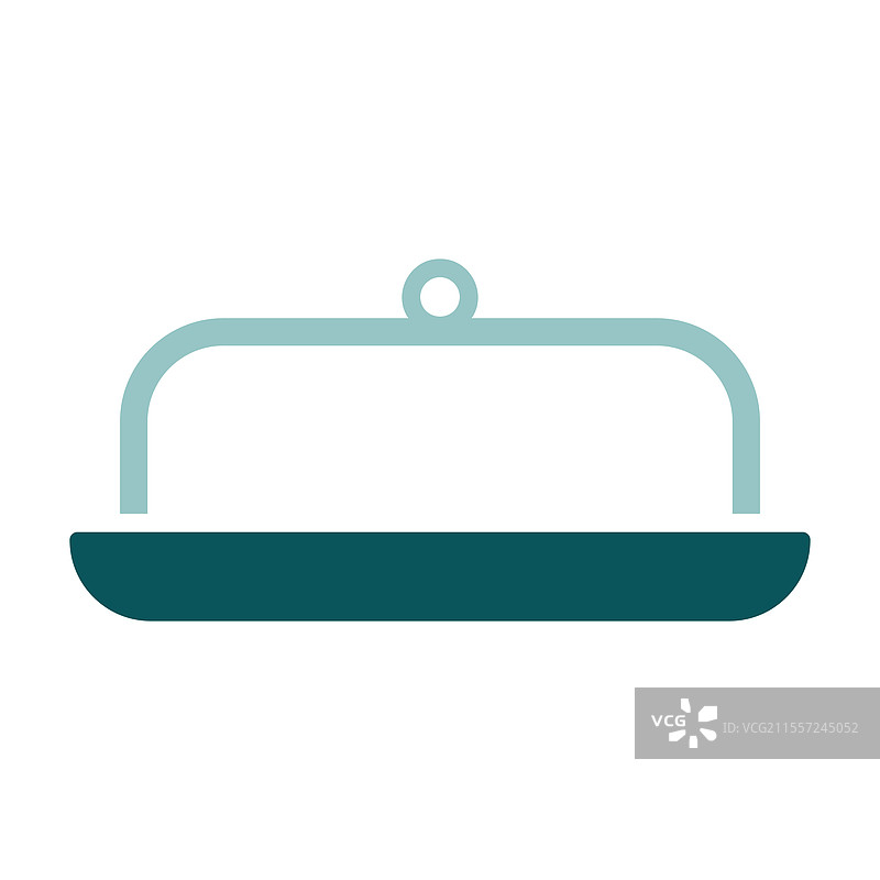 黄油碟图标 厨房电器 图形符号图片素材