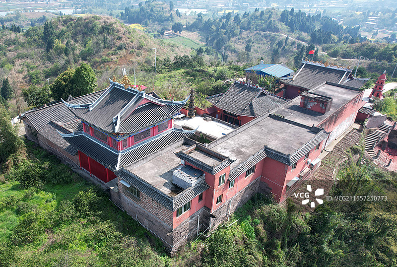 内江市东兴区诸古寺图片素材