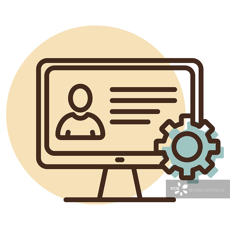 在监视器图标上自定义设置图片素材