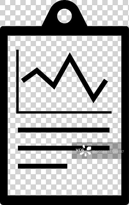 商业报告财务文件扁平图标图片素材