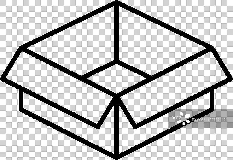 快递包装图标 货物纸箱图标图片素材