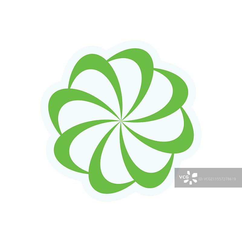 Y2K复古螺旋贴纸图片素材