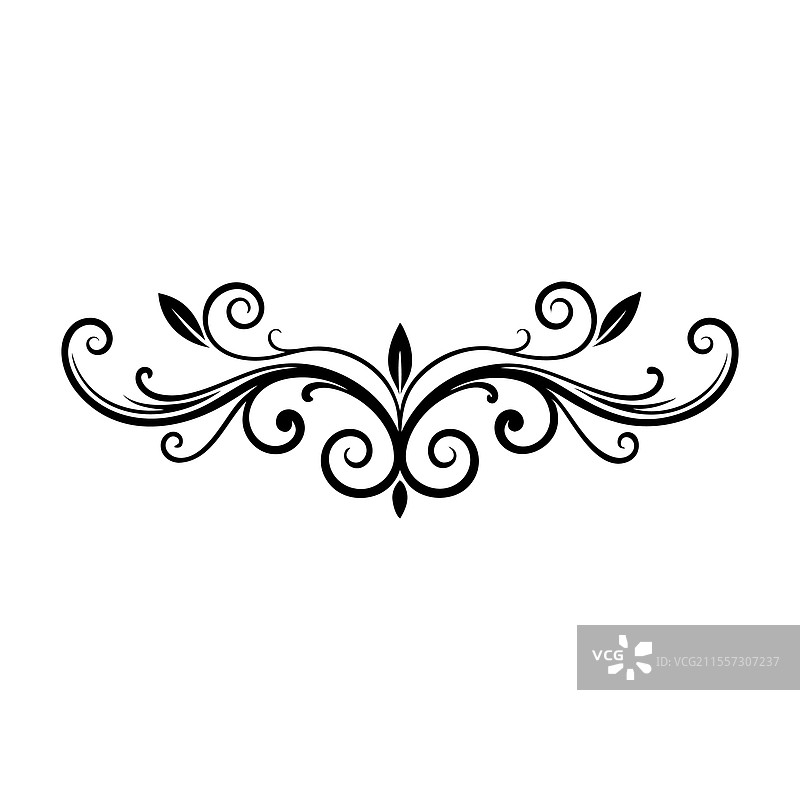 单色装饰着旋转的图案图片素材