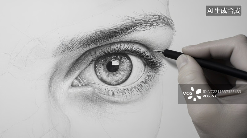 【AI数字艺术】白色背景下女性的裁剪图像图片素材