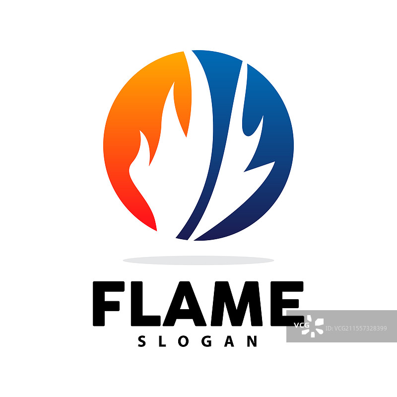红色火焰标志，燃烧的热量，火焰标志图片素材