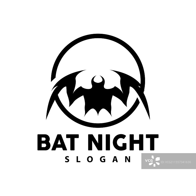 蝙蝠标志悬挂的蝙蝠动物万圣节之夜图片素材