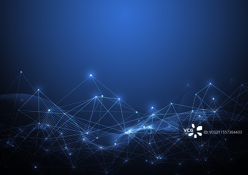 互联网连接抽象科学感图片素材