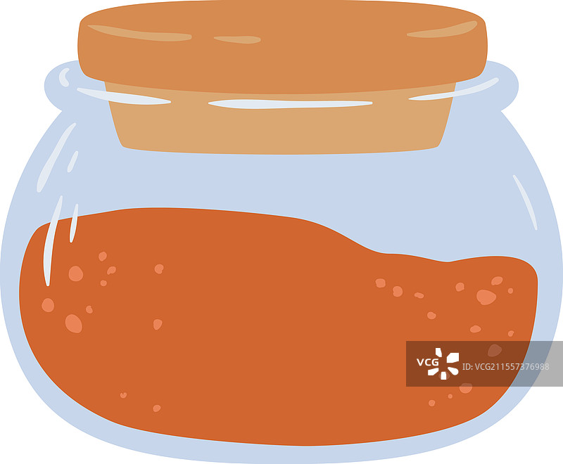 红椒粉或辣椒粉存放在一个图片素材