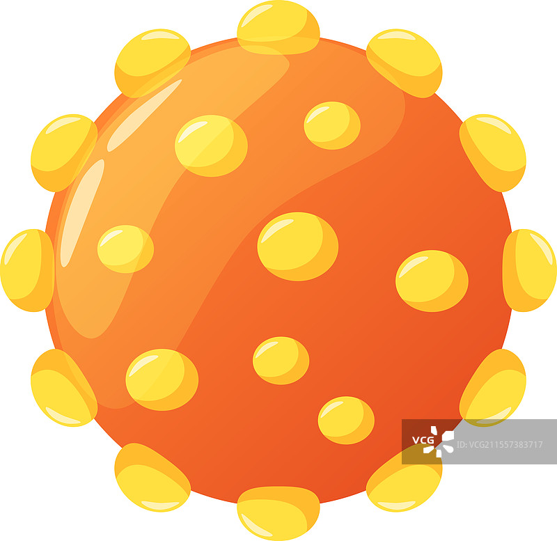 猴痘病毒细胞正在产生感染并传播图片素材