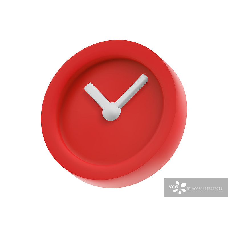 带有指针和表盘的限时钟表图片素材