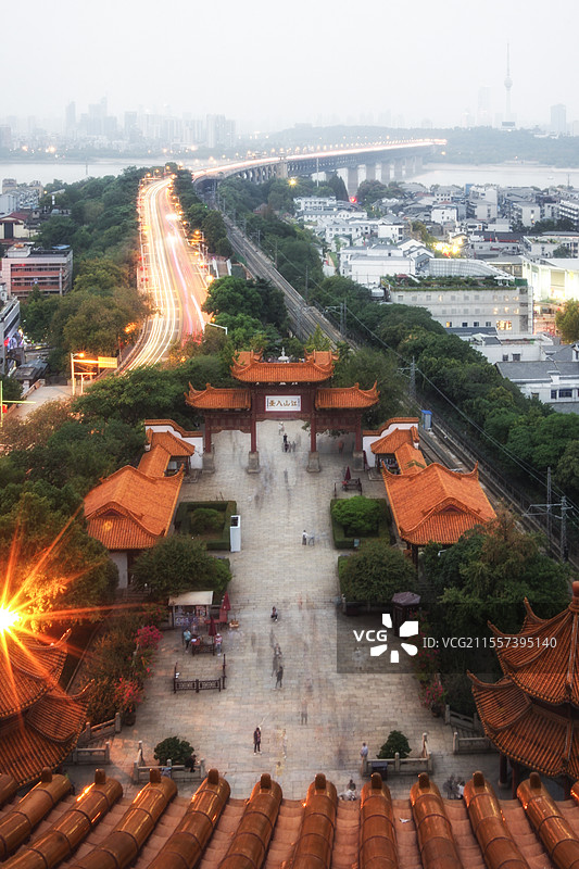 湖北武汉黄鹤楼图片素材