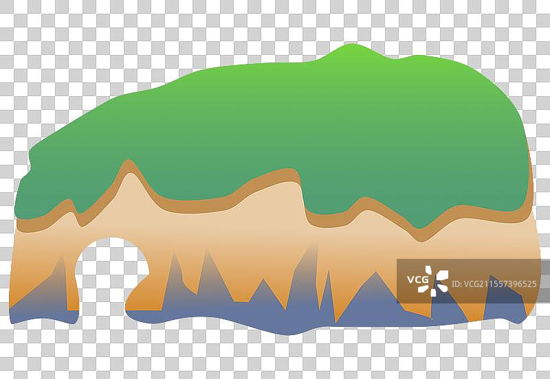 广西卡通旅游景点桂林象鼻山图片素材