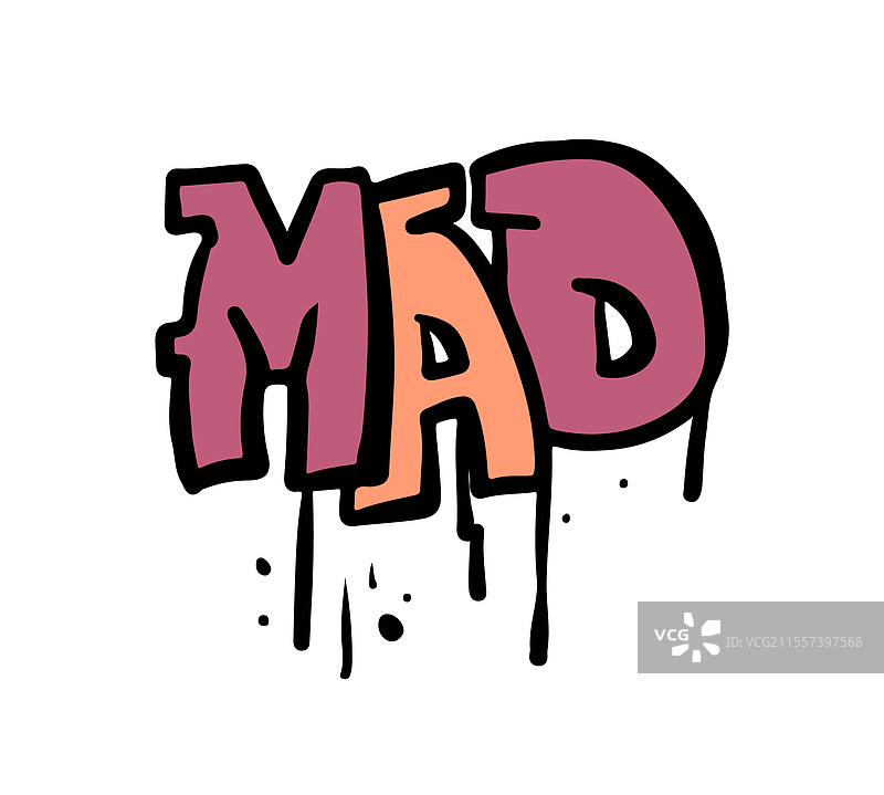 带有滴落效果的街头艺术涂鸦图片素材