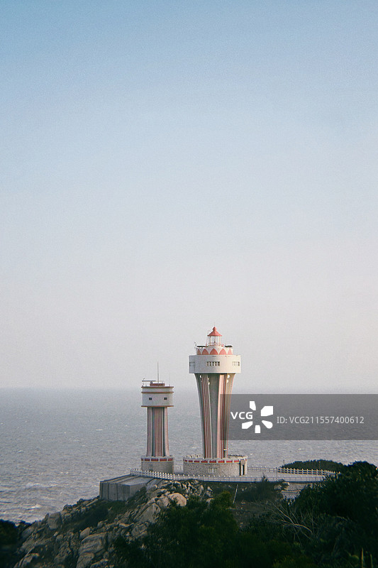 广东汕头南澳岛灯塔图片素材
