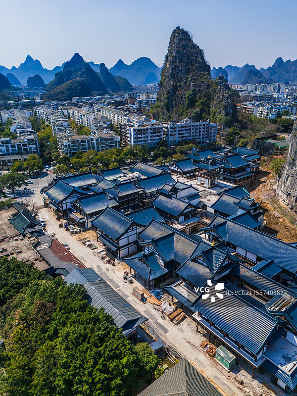 桂林木龙湖宋城景区图片素材