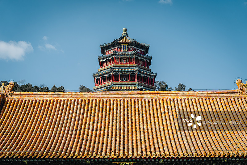 北京颐和园拍摄图片素材