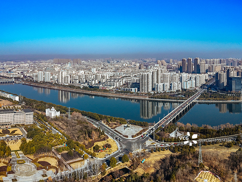 随州市 曾都区 迎宾大道 城市   涢水图片素材