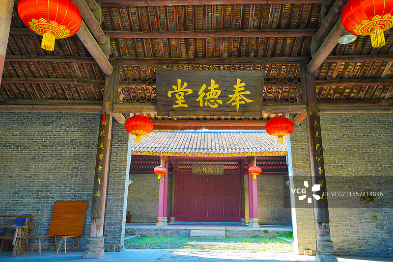 广州市从化区，太平镇，钟楼古村，乡村建筑之美！图片素材