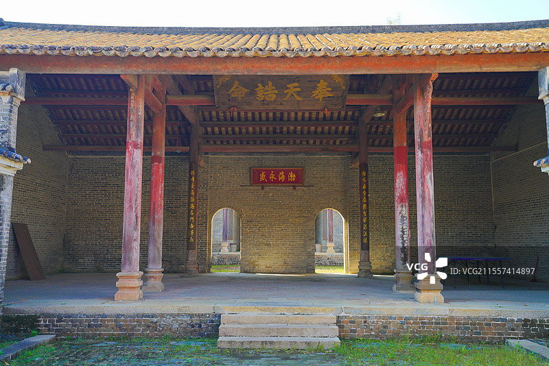 广州市从化区，太平镇，钟楼古村，乡村建筑之美！图片素材