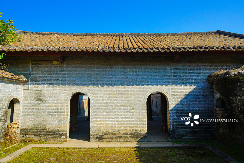 广州市从化区，太平镇，钟楼古村，乡村建筑之美！图片素材