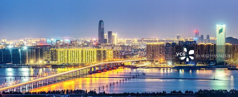 台州之眼与天盛中心图片素材