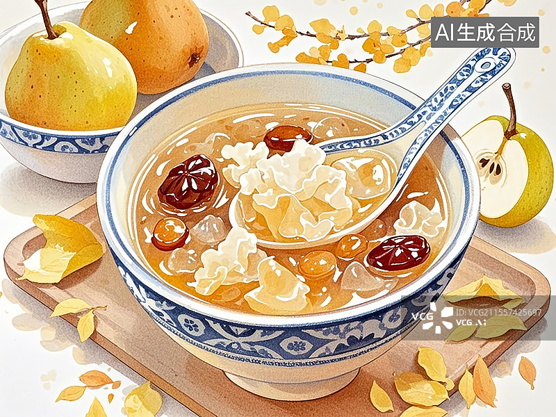 【AI数字艺术】北京小吊梨汤图片素材