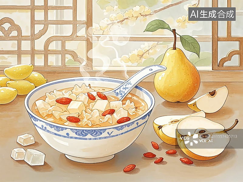 【AI数字艺术】北京小吊梨汤图片素材