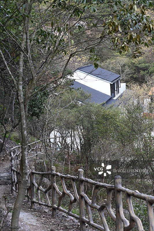 舟山南洞艺谷酒缸潭徒步图片素材