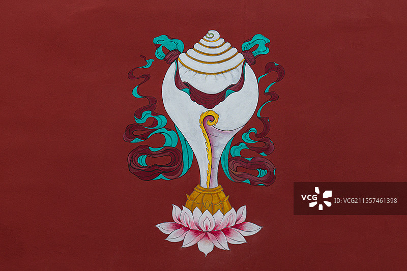 广仁寺壁画图片素材