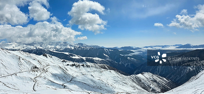 小金夹金山图片素材