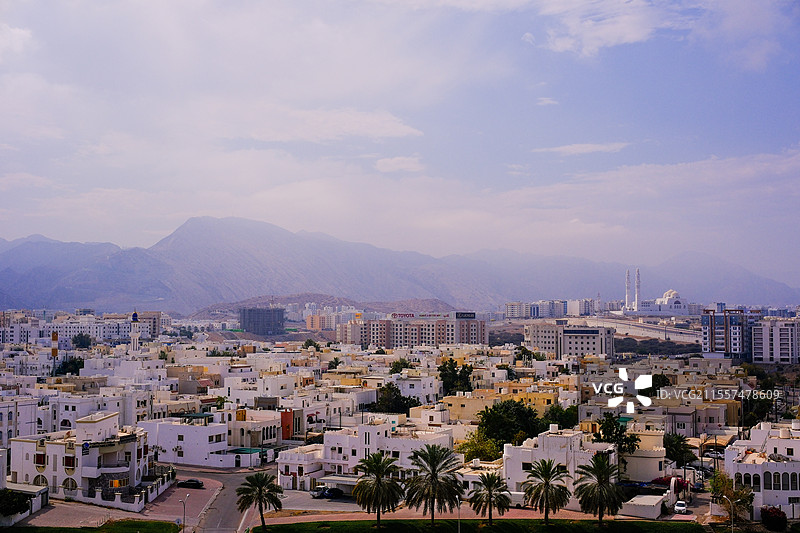 马斯喀特新区城景图片素材