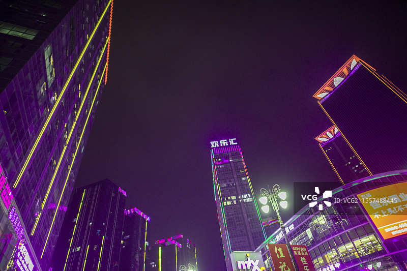泸州酒城乐园夜景图片素材