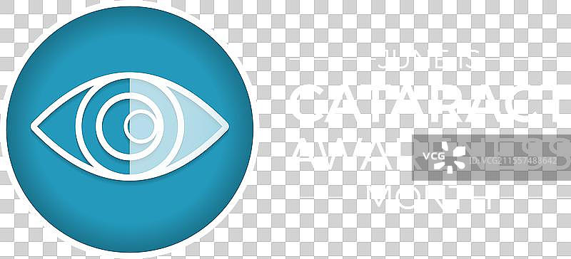 白内障意识月 健康意识图片素材