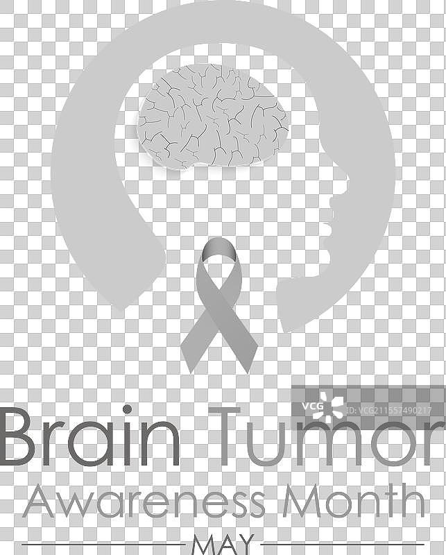 国家脑肿瘤意识月健康图片素材
