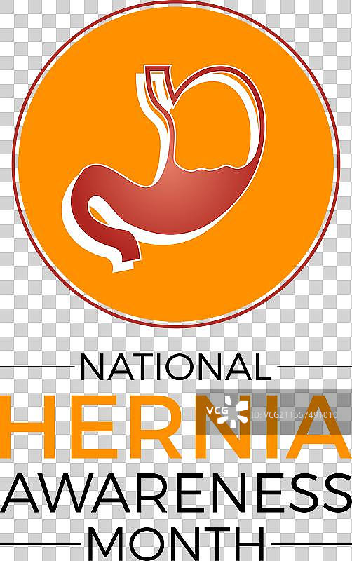 国家疝气意识月健康意识图片素材