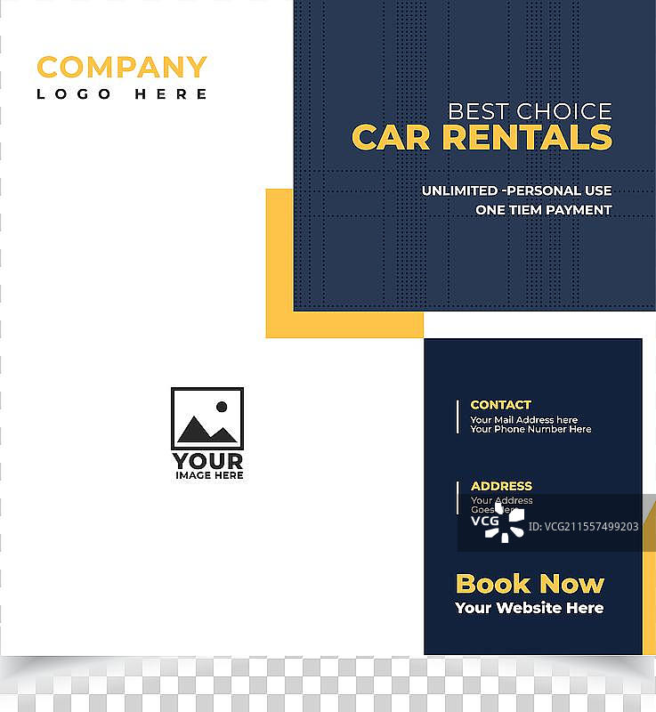 汽车修理店社交媒体帖子模板图片素材