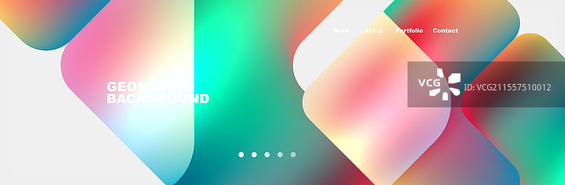 五彩斑斓的抽象背景，带有彩虹色彩的元素图片素材